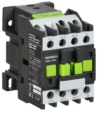 Контактор КМИе-10910 9А 36В/АС3 1НО GENERICA KKME11-009-036-10