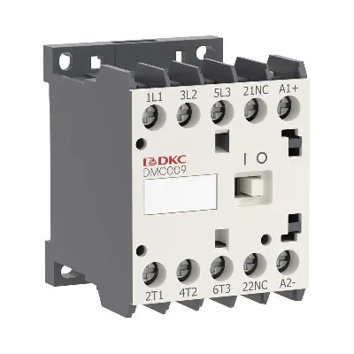 Миниконтактор YON DMC009 9A 4кВт AC3 3P кат. 220В AC 1НО YON DMC009-3C10A230