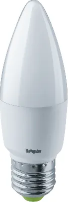 Лампа светодиодная 94 494 NLL-C37-7-230-4K-E27-FR 7Вт свеча 4000К нейтр. бел. E27 560лм 176-264В Navigator 94494