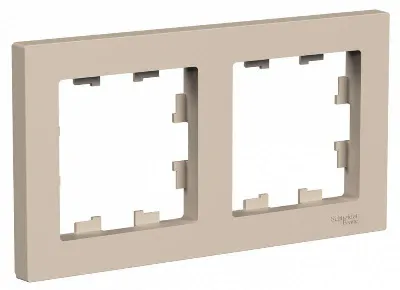Рамка 2-м AtlasDesign универс. песочн. SE ATN001202