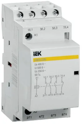 Контактор модульный КМ20-22М AC KARAT IEK MKK11-20-22