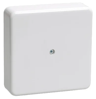 Коробка распаячная ОП 75х75х20 IP40 КМ41212-01 (6 клем. 6кв.мм) бел. IEK UKO10-075-075-020-K01