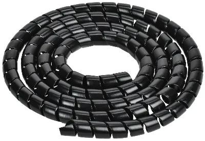 Спираль монтажная СПГ-20 черн. (уп.2м) IEK USWB1-20-02-K02