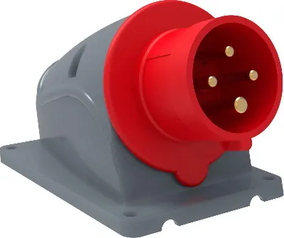 Вилка электрическая наружн. уст. 16А 3P+PE 380В IP44 MAGNUM ССИ-514 IEK PSN52-016-4