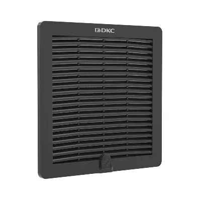 Решетка вентиляционная с фильтром RF 205х205мм IP54 RAL9005 DKC R5RF13B