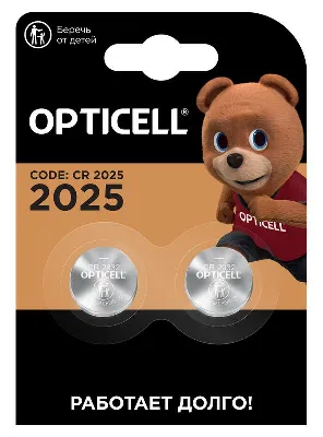 Элемент питания литиевый CR2025 (блист. 2шт) Specialty Opticell 5060004/6060004