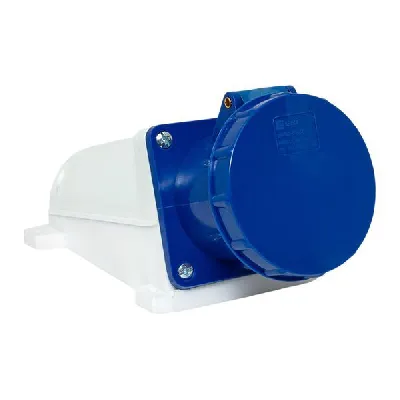 Розетка наружн. уст. 63А 220В 2P+РЕ IP67 (133) EKF ps-133-63-220