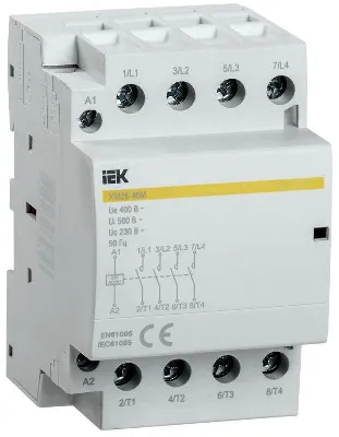 Контактор модульный КМ25-40М AC/DC KARAT IEK MKK21-25-40