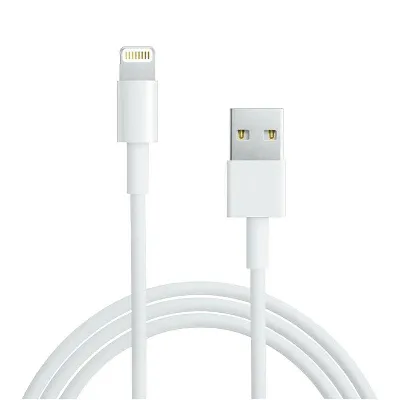 Кабель USB для iPhone 5/IPad 4/ipod 5 бел. Rexant 18-1121