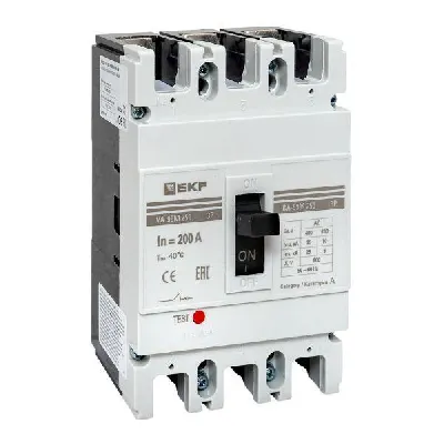 Выключатель автоматический 3п 250/200А 35кА ВА-99М PROxima EKF mccb99-250-200m