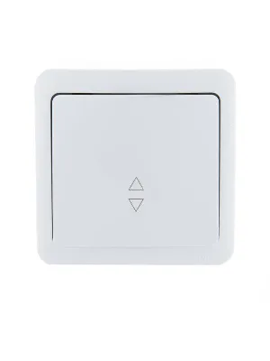 Переключатель проходной 1-кл. 1п ОП Viola 10А IP20 бел. LEZARD 751-0200-105