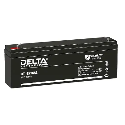 Аккумулятор ОПС 12В 2.2А.ч DT 12022 Delta 4614010040001