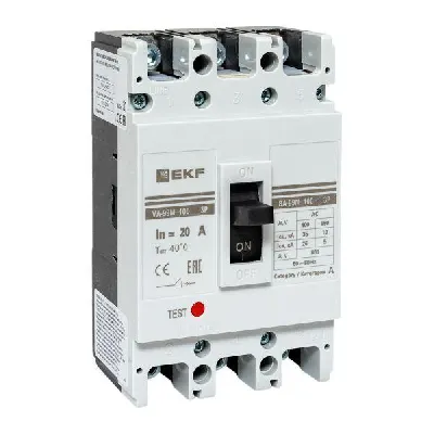 Выключатель автоматический 3п 100/20А 35кА ВА-99М PROxima EKF mccb99-100-20m