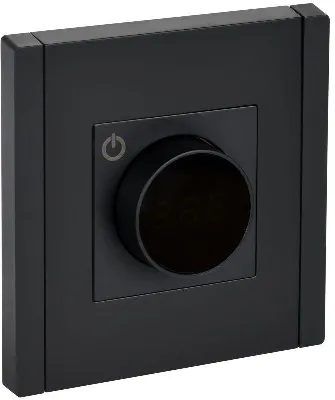 Термостат электронный FORTE&PIANO FP152 с индикацией черн. IEK FP-RT11-K02