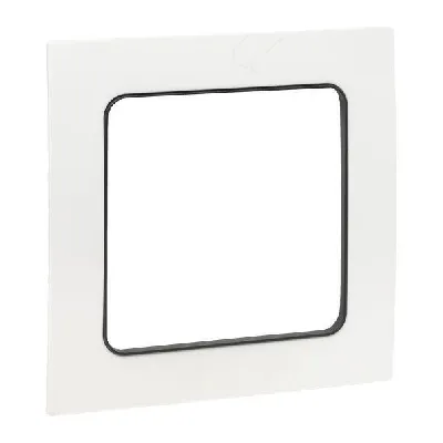 Рамка 1-м Стокгольм бел. с линией цвета черн. PROxima EKF EXM-G-304-10