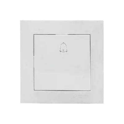 Кнопка звонка 1-кл. СП Валенсия 10А IP20 бел. PROxima EKF EWV10-026-10