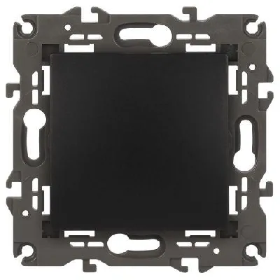 Выключатель 1-кл. СП Elegance 14-1101-05 10А IP20 250В 10AX механизм антрацит Эра Б0034212
