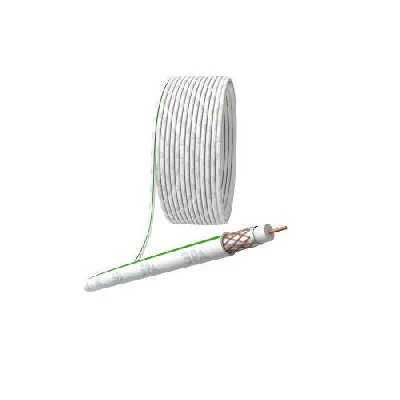 Кабель коаксиальный SAT 703 B.Cu/оплетка Cu 75проц. PVC 75Ом бел. (м) Эра Б0044612